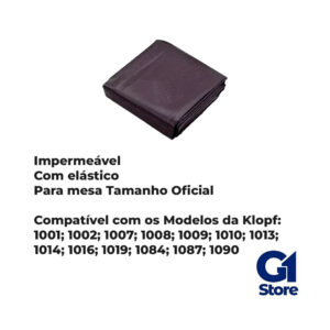 MESA PING PONG MDF 25mm KLOPF 1008 + KIT COMPLETO 5031 + Capa para Mesa  Fechada : : Casa